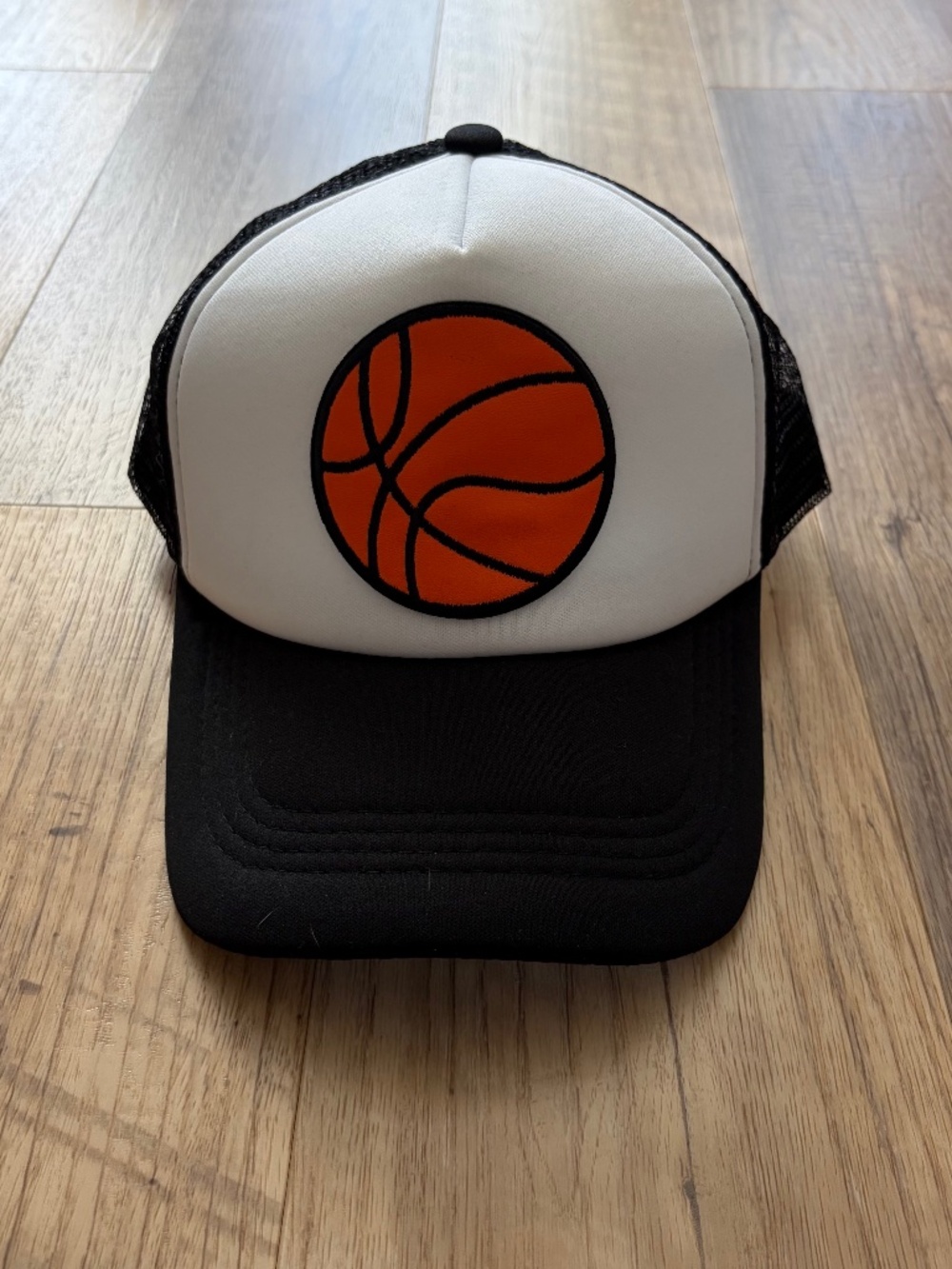 Basketball Patch Trucker Hat
